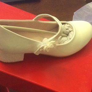 Super Cute Mary Jane White Patent